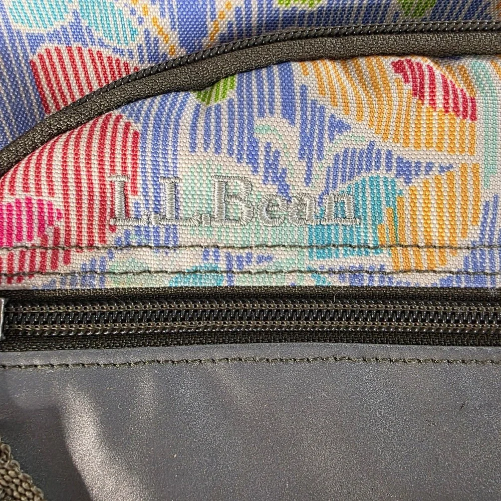 LL Bean Kids‎ Butterfly Backpack Colorful Sling Bag Travel Daypack